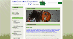 Desktop Screenshot of iowageocachers.org